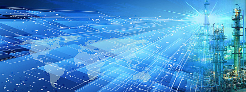 科技賦能，構筑未來 建筑行業背景圖片在數字設計中的新角色